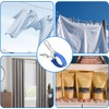 EDu Stainless Steel Clothespins Large Strong Clothespins Length 12cm Fixed