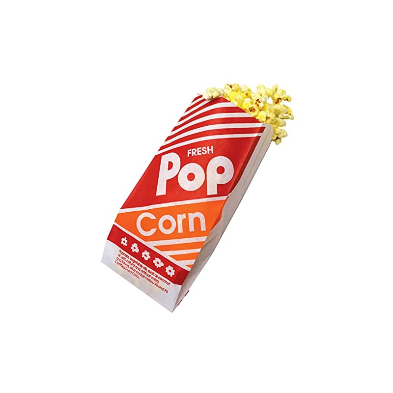 1 Oz Popcorn Bags. Pack of 125 Count