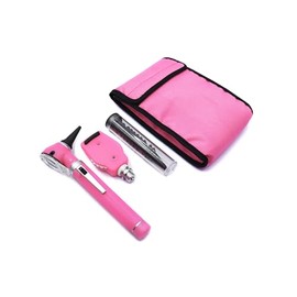 Estuche de Diagnostico Oto/Oftalmo, Lona, FO, Led, Rosa