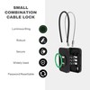 UP Security 3 Digit Combination Lock, Travel Safe Luggage Locks,