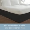 Today’s Home Classic Tailored Bed Skirt Dust Ruffle, Microfiber, 14"