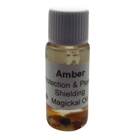 Angelleesa | Amber Gemstone Infused Magickal Incense Oil