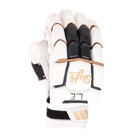 SKYHI Limited Edition Cricket Batting Gloves | Lighweight Leather Cricket Batting Gloves for Mens Right Hand and Left Hand Batsman (Right Hand, Mens)