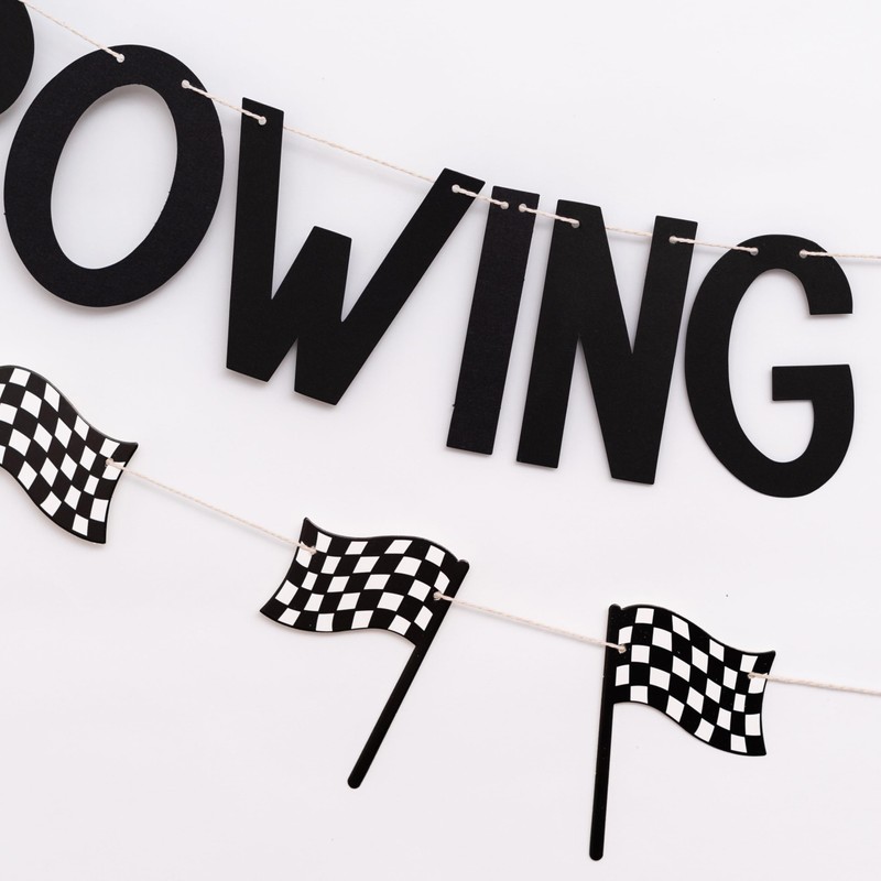 GROWING UP TWO FAST Banner