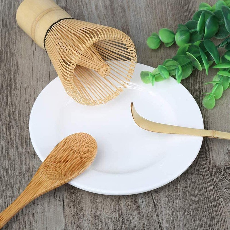 ANCLLO Bamboo Chasen Matcha Powder Whisk Tool Japanese Tea Ceremony