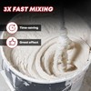 SILVEL Cement Mixer, Max 2400W Electric Concrete Mixer with 6