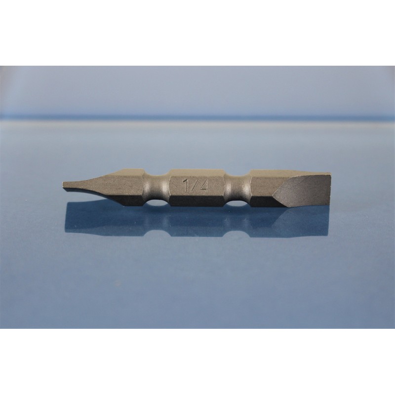 TEMO 25 pc 1/4 Inch (6.5 mm) Slotted Flat Head