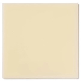 1/8" Beige Cream Ivory Solid Color Acrylic Plexiglass Sheet - 12x12 Inch Nominal Size for Crafts, DIY, and Art Projects Solid Acrylic Panel with Versatile Applications