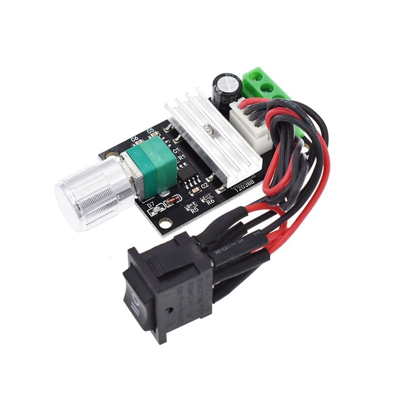 5Pcs 3A 80W 6V 12V 24V PWM DC Motor Reversible