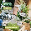 Updated Metal Plant Labels for Garden, 25 Pack Stainless Steel