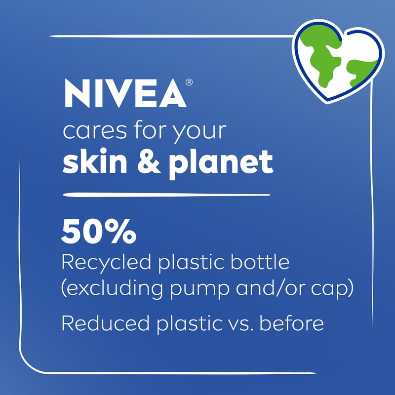 NIVEA Shea Nourish Body Lotion for Dry Skin with Hyaluronic