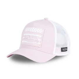 Von Dutch Cap Men's and Women's Trucker Flag, Pink PP