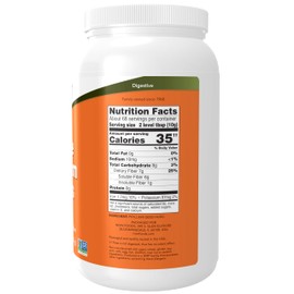 NOW Foods Supplements, Whole Psyllium Husks, Non-GMO Project Verified, Soluble Fiber, 24-Ounce