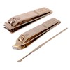 Three Seven (777) Travel Manicure Grooming Kit Nail Clipper Set