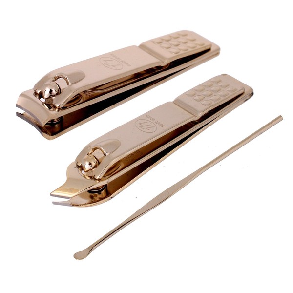 Three Seven (777) Travel Manicure Grooming Kit Nail Clipper Set