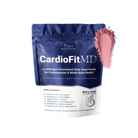 1MD Nutrition CardioFitMD - Vegan Beets Superfood Keto-Friendly - Nitric Oxide Supplement - Beet Root Powder - High Fiber Drink - 30 Days
