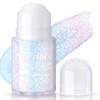 Noerrors Roll-on Holographic Körperglitzer-Gel für Körper Gesicht Haar, Funkelnde Chamäleon