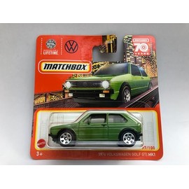 2023 Matchbox 1976 Volkswagen Golf GTi MK1 Green 97/100 (Short Card) HLC96