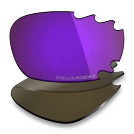 Mryok+ Polarized Replacement Lenses for Oakley Jawbone Vented - Plasma Purple