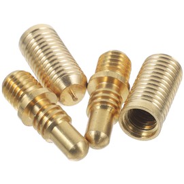 Toyvian Billiards Pool Cue Joint Pin 2 Sets Pool Cue Extension Rod Joint Screws Billiard Cue Connecting Screws Joint Billiards Accessories Shaft Fittings