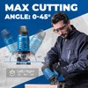 Dong Cheng 20V Brushless Jigsaw, 26mm Stroke, 800-3500 SPM, 0-45°