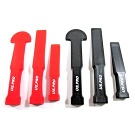 US PRO 6pc Non-Marking Trim & Pry Bar Door Trim Remover Clips Tool Set 5449