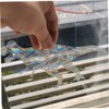Kisangel Unique Visual Effect 5pcs Dinosaurs Suncatcher Sticker Decorative Window
