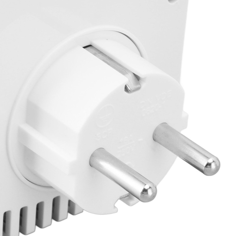Smart Plug in Thermostat 2.4GHz WiFi Remote Control White Wireless