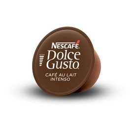 NESCAFÉ Dolce Gusto Cafe au Lait Intenso Coffee Pods, 16 count (Pack of 1)