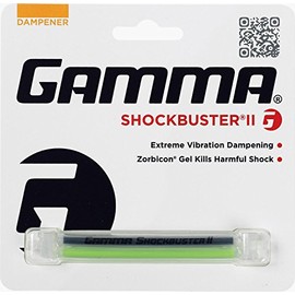 Gamma Shockbuster II Vibration Dampener, Tennis Racquet Shock Absorber, Advanced Zorbicon Gel for Maximum Vibration Reduction