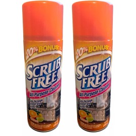 Scrub Free All Purpose Cleaner Cuts Through Grease and Grime Citrus Smell 2 Pack