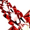 Premier 5050882272304 6 Section RED & Gold Garland, Glass