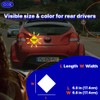 GEEKBEAR Delivery Driver Frequent Stops Car Sign - Sticker or