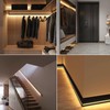 JOYLIT Motion Sensor COB LED Strip Light 5M, 12V Warm