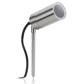 Auraglow Deep Recessed Outdoor Stainless Steel Garden LED GU10 Path Spike Spot Light Fitting