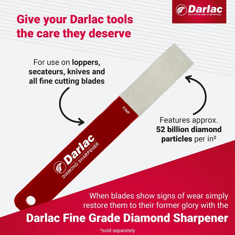 Darlac Stainless Steel Topiary Shears – Lightweight Hand Shears for