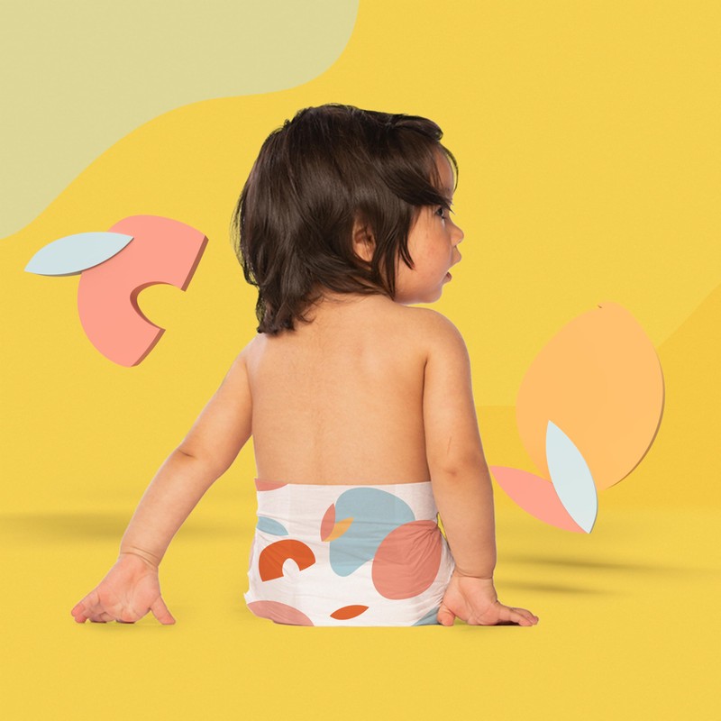 Hello Bello Premium Diapers Size 6, Honeysuckle Designs, 42ct Club