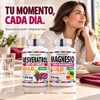 Purely Organics Resveratrol Gold Magnesio Fem, 90 Cápsulas cu