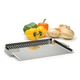 RSVP Stainless Steel Barbecue Grilling Pan