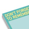 Knock Knock Don't Forget to Remember Sticky Note (Pastel)