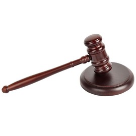 Premium Wooden Gavel & Block Perfect for Judge, Lawyer, Auction Court, Company, Student