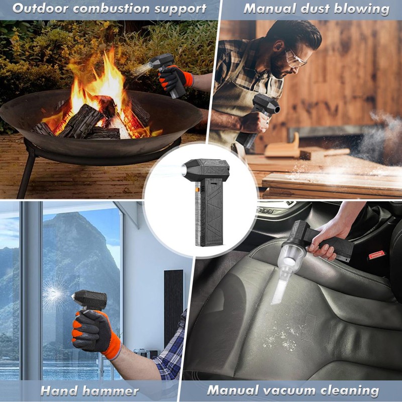 Jet Dry Dust Blower 200000RPM Type C Fast Charging Electric