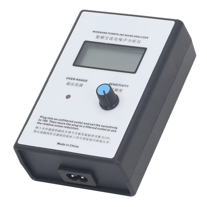 Noise Analyzer LCD Display Broadband 300KHz‑700KHz EMI AC Power Noise