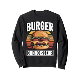 Burger Connoisseur Juicy Cheese Delight Sweatshirt