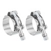 QUARKZMAN T-Bolt Hose Clamp 2 Pieces Working Range 35-40 mm