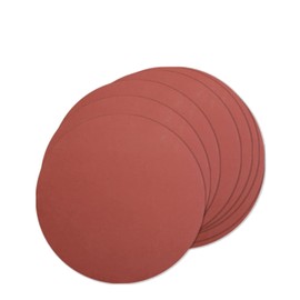 Auniwaig 10PCS 240 Grits Hook and Loop Pads Sanding Disc 12-Inch NO-Hole,Aluminum Oxide Round Flocking Sandpaper for Sanding Grinder Polishing Accessories