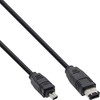 InLine® 1.8m 6 Male to 4 Male IEEE1394 FireWire Cable