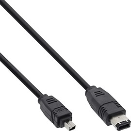 InLine® 1.8m 6 Male to 4 Male IEEE1394 FireWire Cable