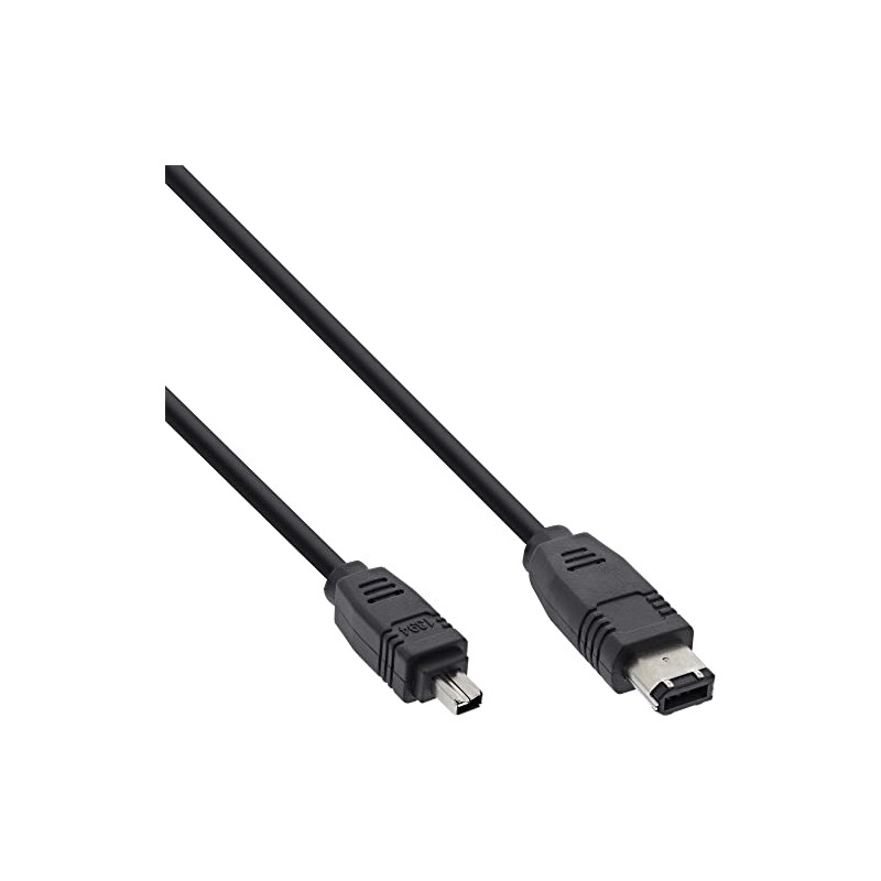 InLine® 1.8m 6 Male to 4 Male IEEE1394 FireWire Cable