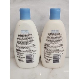 Aveeno lot of 2- AVEENO BABY CLEANSING THERAPY MOISTURIZING WASH 8 fl. OZ